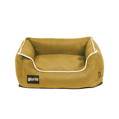 Hundebett Gloria Ametz – Gelb (76 x 69 cm)