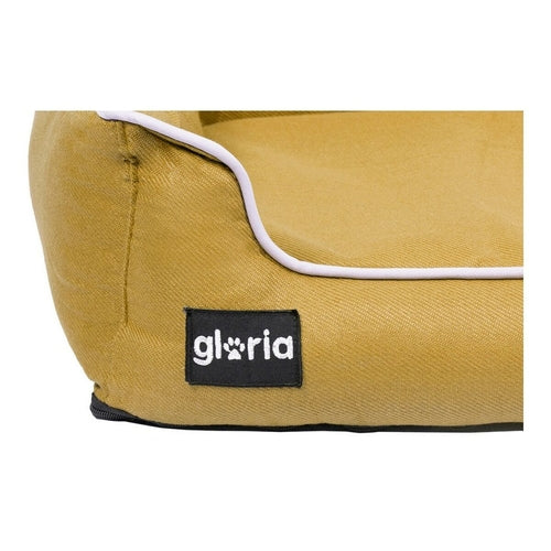 Hundebett Gloria Ametz – Gelb (76 x 69 cm)