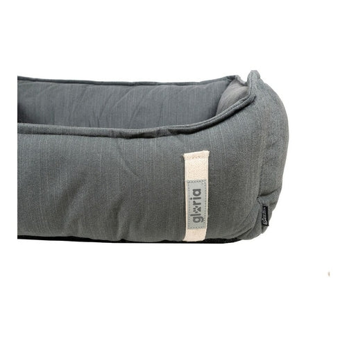 Hundebett Gloria Green Dreams – Grau (68 x 56 cm)