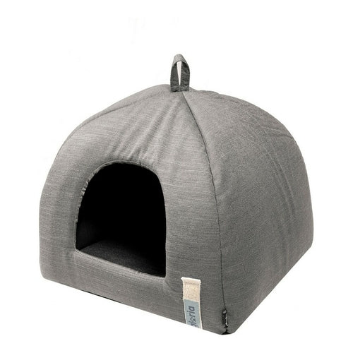 Hundebett Gloria Green Dreams – Grau (40 x 40 cm)